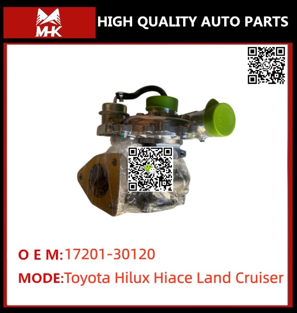 FOR Toyota Hilux Hiace Land Cruiser 17201-30120 TURBO CHARGER
